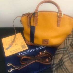 Dooney & Bourke Mustard Yellow Satchel